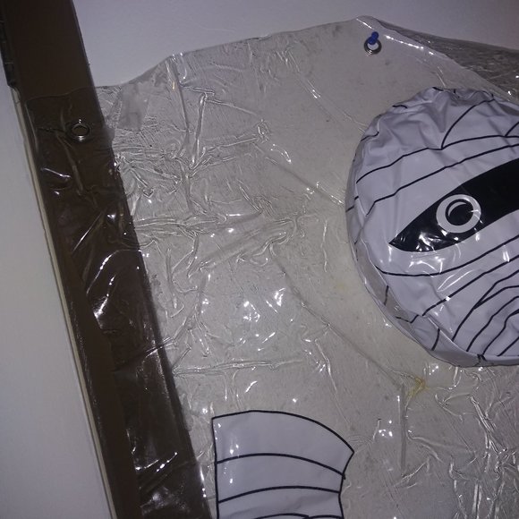 Vintage 3-D Mummy Inflatable Door Cover Party Crasher Sun Hill 1999 #F204 - Picture 10 of 15